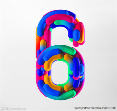 數字“6”的廣告設計創意 從符號到視覺營銷的藝術