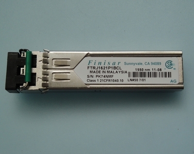 【finisar 光纖模塊安裝 2G 千兆單模80km 雙纖SFP: FTRJ1621P1BCL】?jī)r(jià)格,廠家,圖片,收發(fā)器,深圳市恒德祿科技-